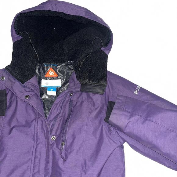 Columbia Womens XS BEVERLY MOUNTAIN II Omni-Heat Waterproof Insulated Jacket - Picture 3 of 9